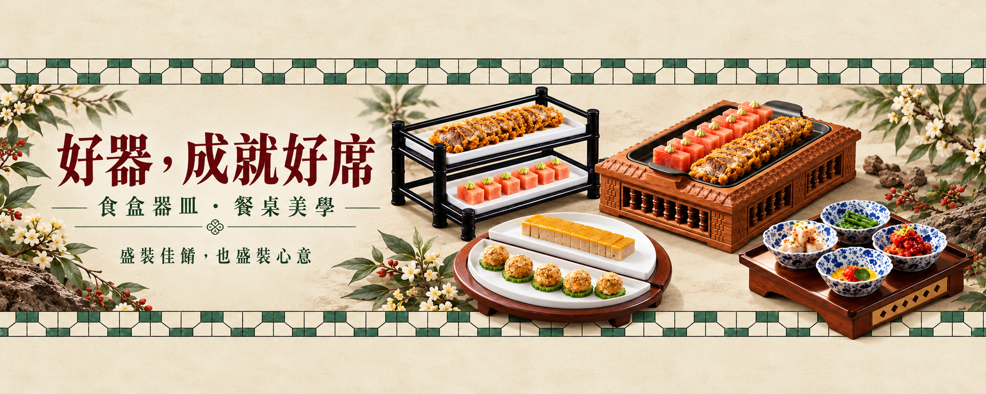 食盒器皿｜餐桌美學