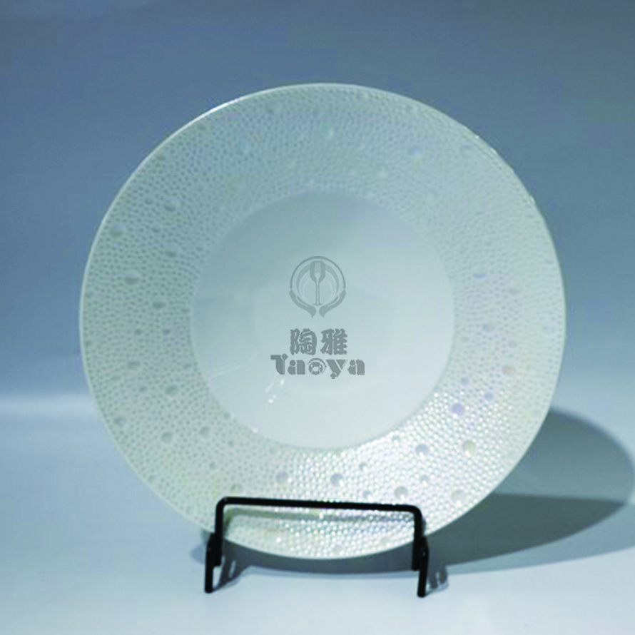 9"隕星小腳碗-青白瓷素面(珠光)|HAO-HX-031-04-9