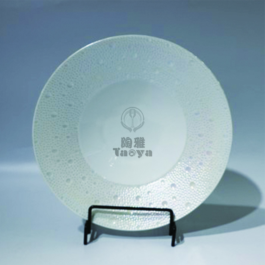 11"隕星小腳碗-青白瓷素面(珠光)|HAO-HX-031-04-11