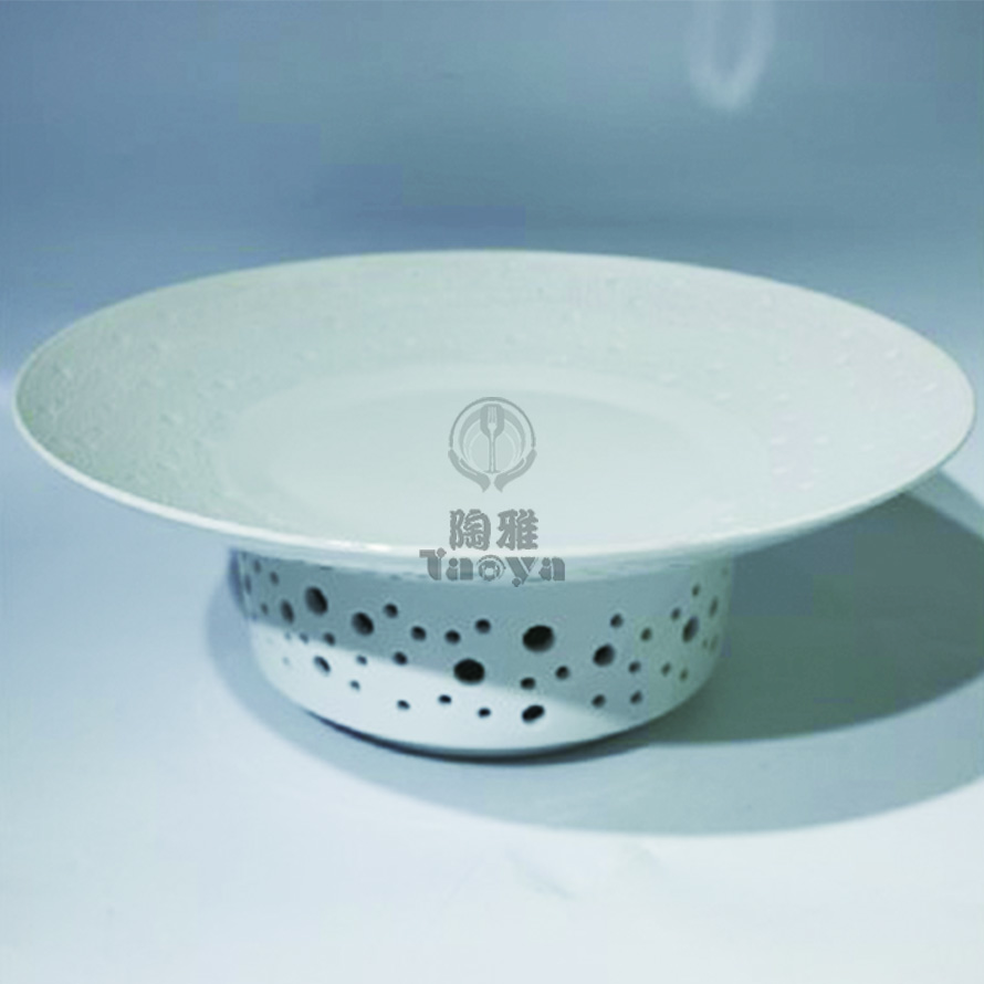 6.75"隕星保溫盤 爐-青白瓷|HAO-HX-032-13-6