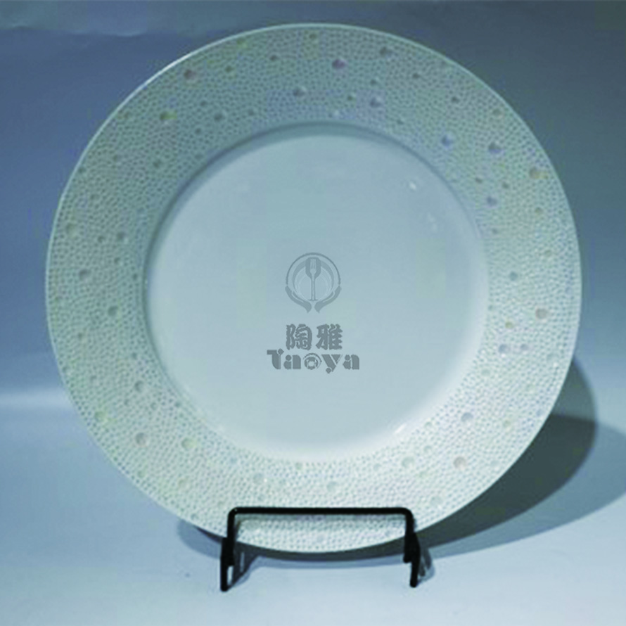 11"隕星圓深盤-青白瓷素面(珠光)|HAO-HX-031-19-11