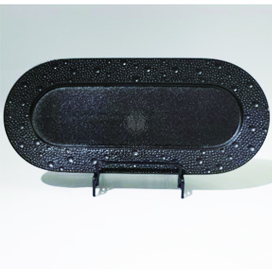 12.25"隕星跑道盤-磨砂黑|HAO-HX-030-07-12