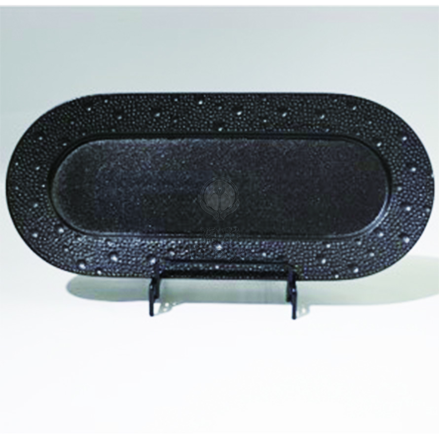 14.25"隕星跑道盤-磨砂黑|HAO-HX-030-07-14