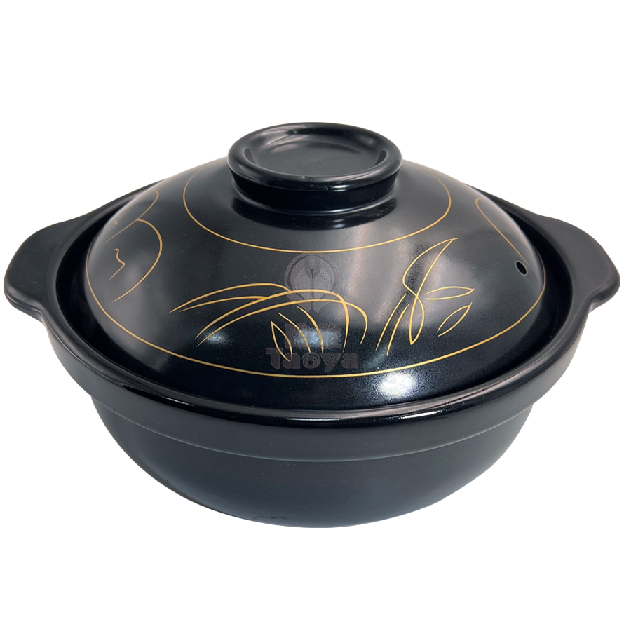 稻穗砂鍋10.3"黑金|TFL-038-01