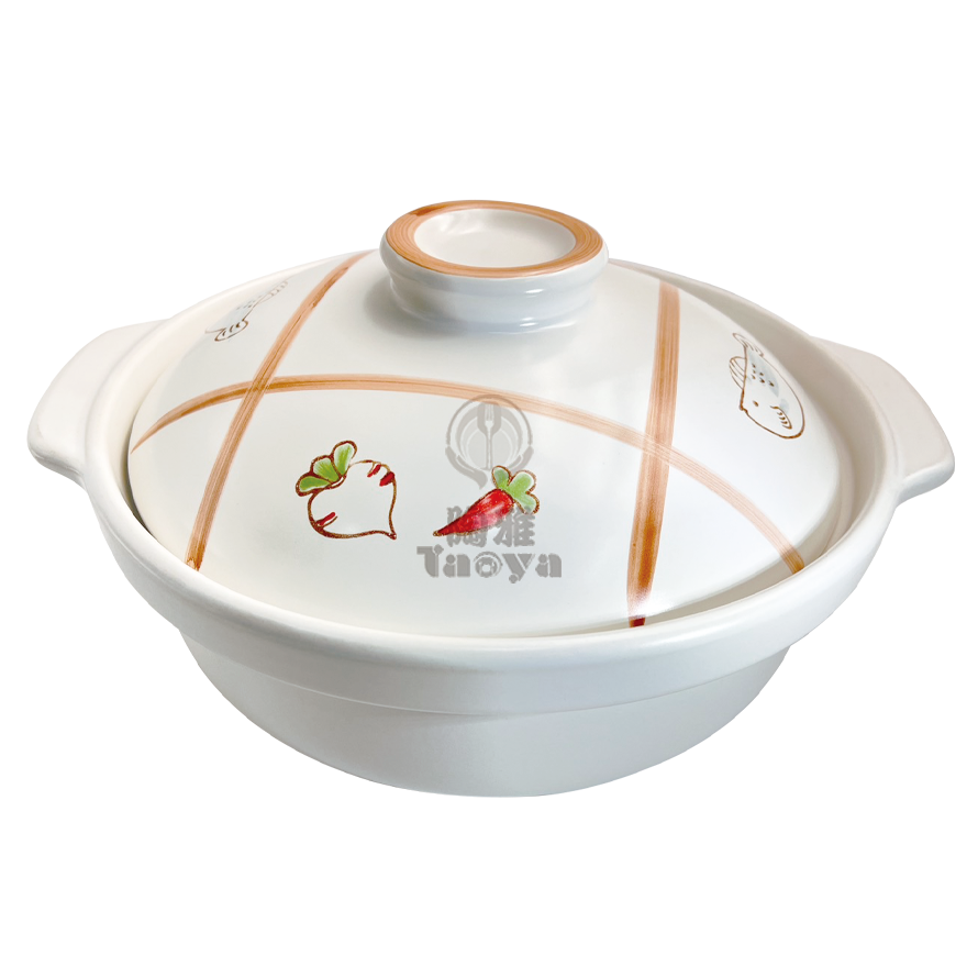 好彩頭年有餘砂鍋|TFL-039-01~04
