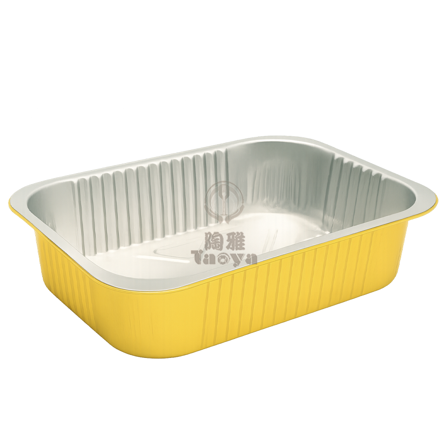 長雙色厚鋁盒3500ml+PP蓋|GCL-J3500