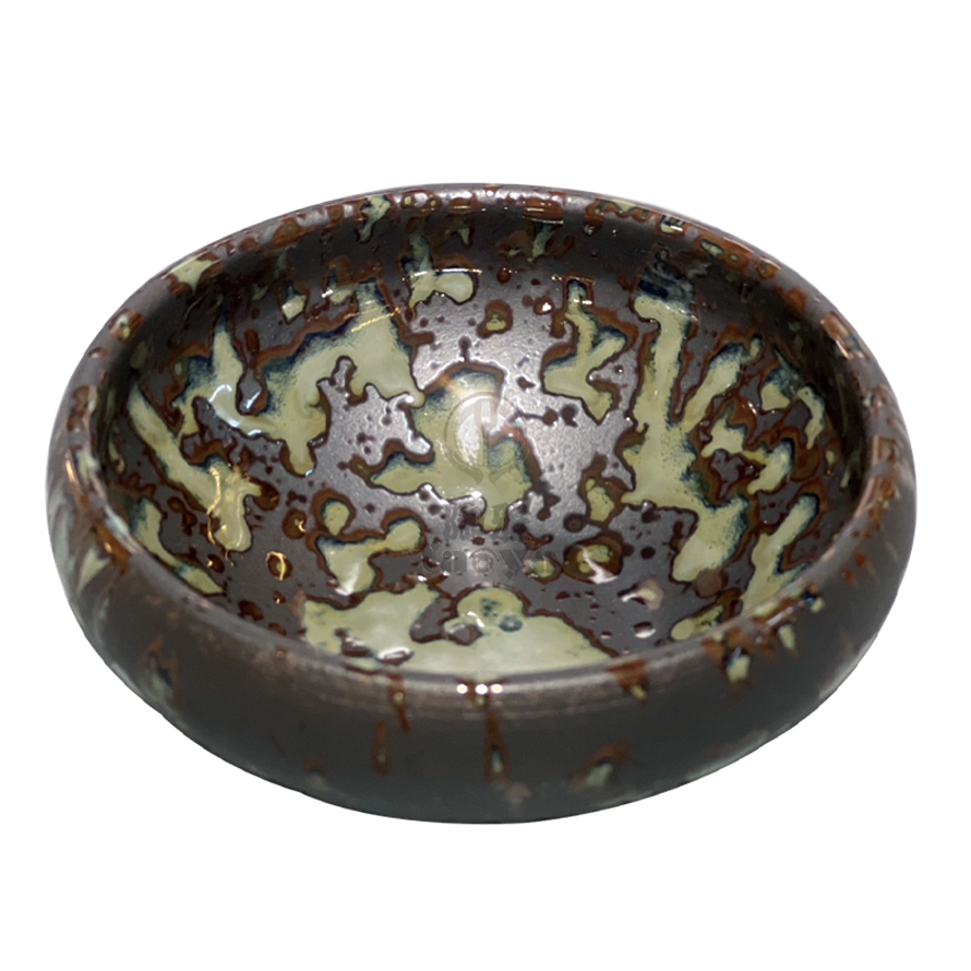 5"鼓形碗-黑珍珠|C+DR-HZZ0290