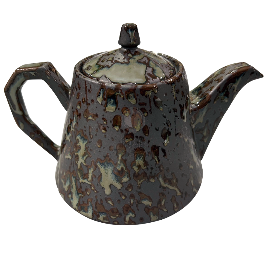 四方茶壺-黑珍珠|C+DR-HZZ0291