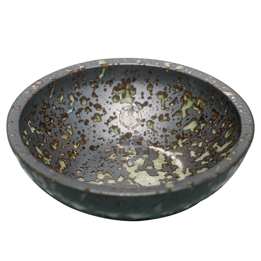 平腳收口碗-黑珍珠|C+DR-HZZ0134