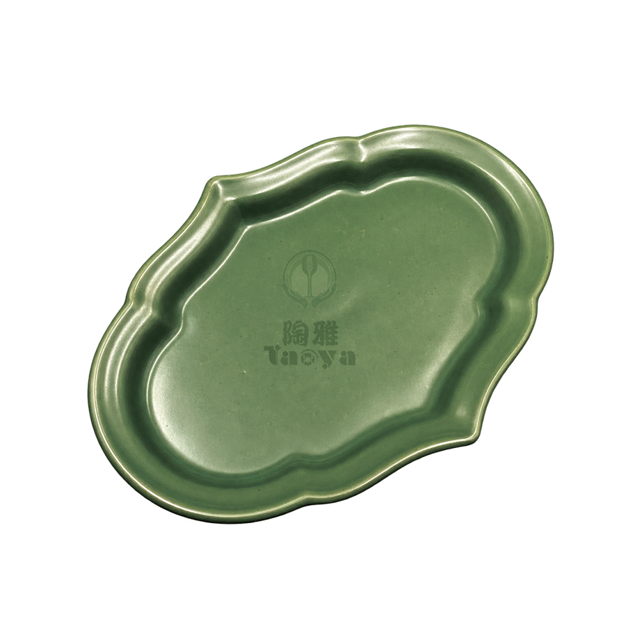 歐式花盤小號蒼綠|CUT-014-2