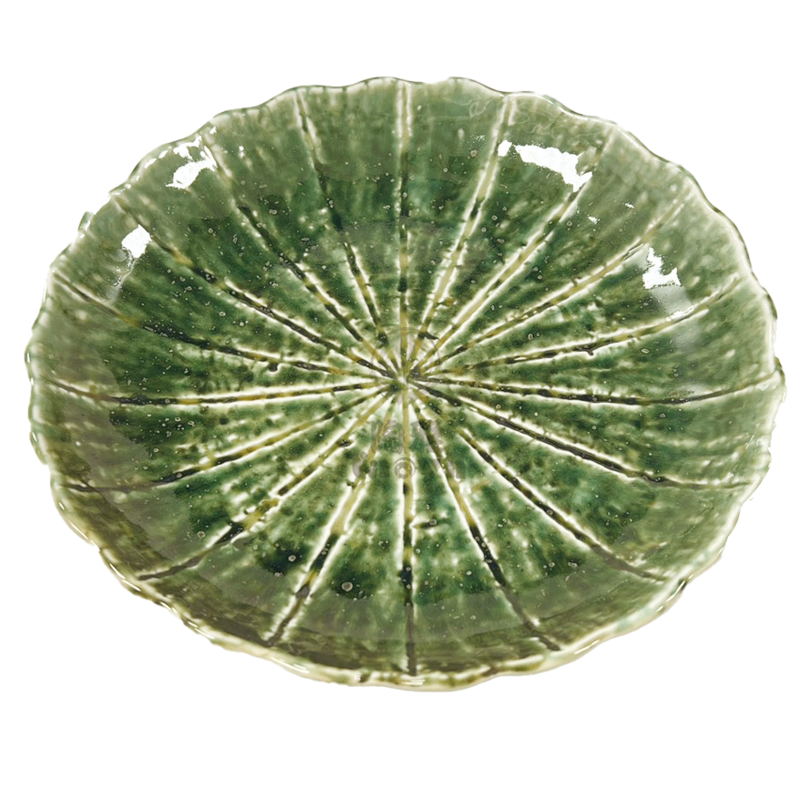 綠釉白點8.8