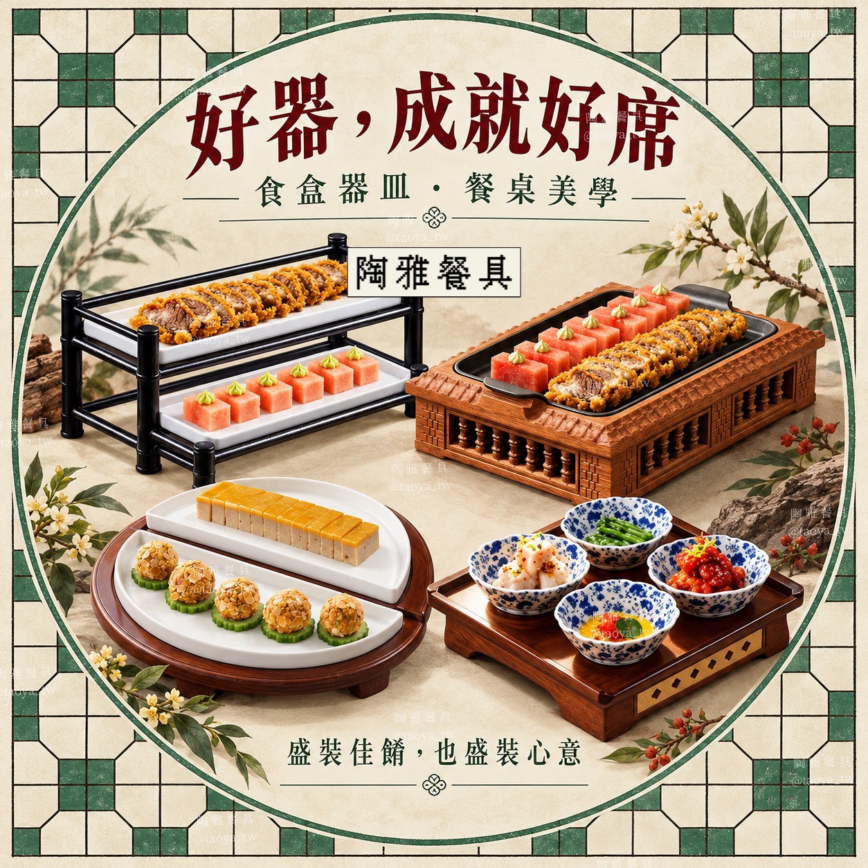 食盒器皿｜餐桌美學|