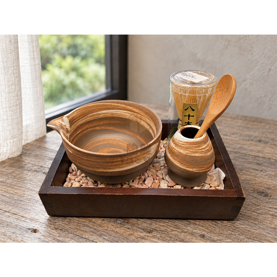 片口抹茶碗組-浪紋抹白|JX-015-05