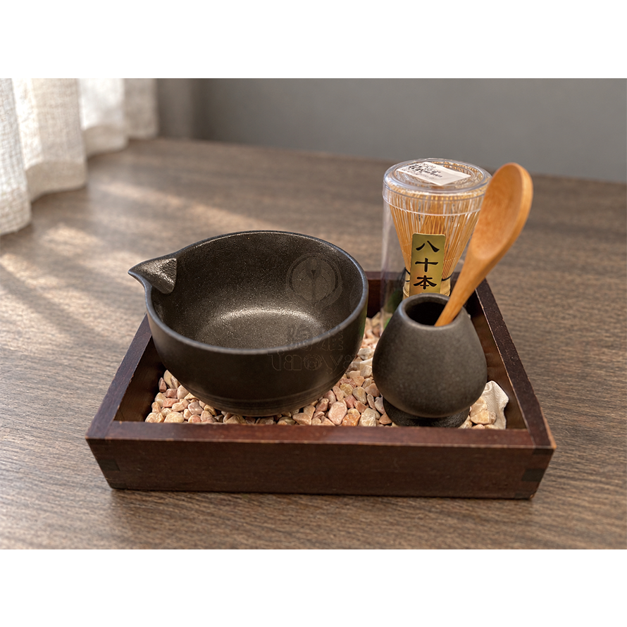 片口抹茶碗組-雅黑|JX-015-06